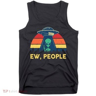 Ew People  Ufo Alien Costume Tank Top
