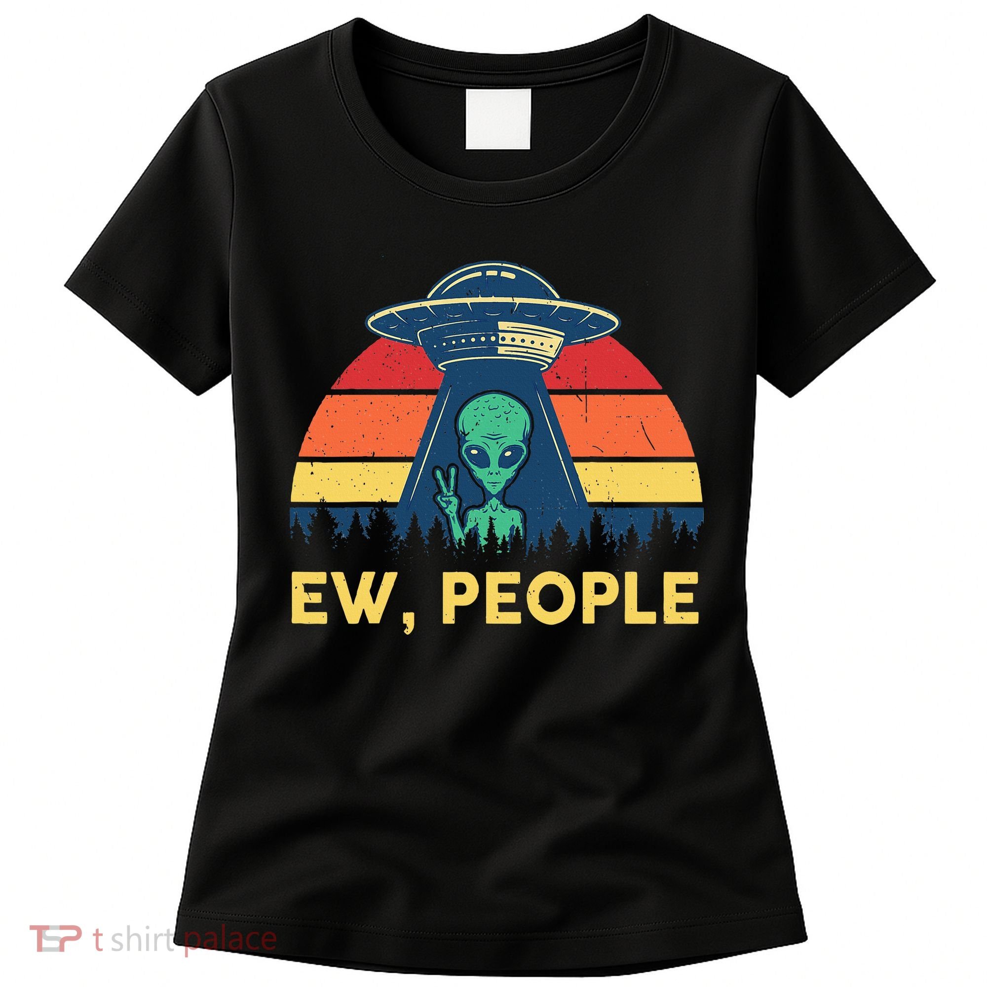 Ew People  Ufo Alien Costume Women's T-Shirt