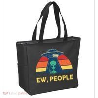 Ew People  Ufo Alien Costume Tote Bag thumb 2