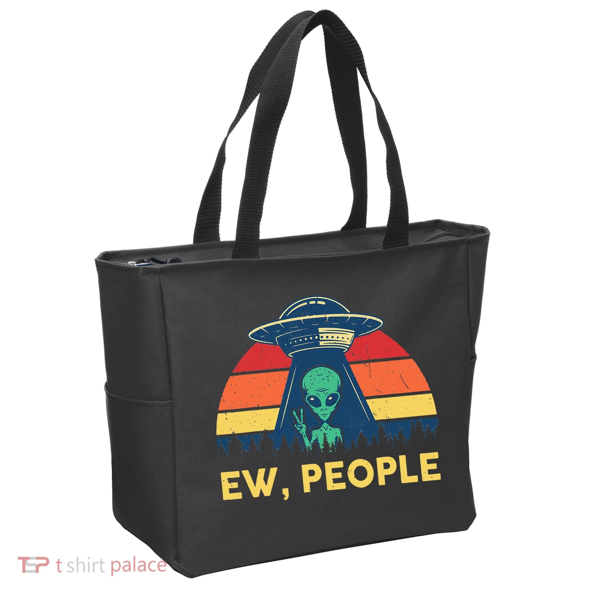 Ew People  Ufo Alien Costume Tote Bag