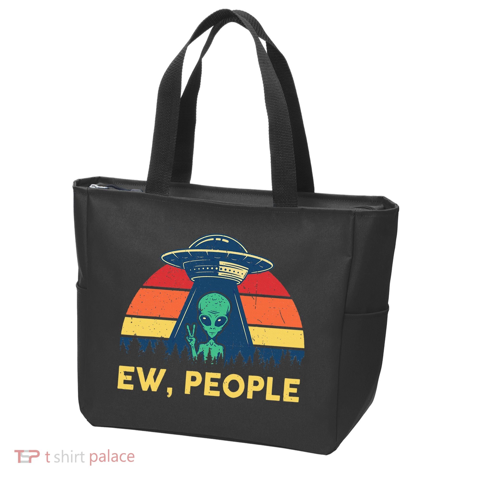 Ew People  Ufo Alien Costume Tote Bag