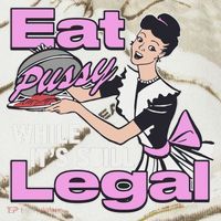 Eat Pussy While It’S Still Legal Kati Licensed 12" Camo Cuffed Beanie thumb 2