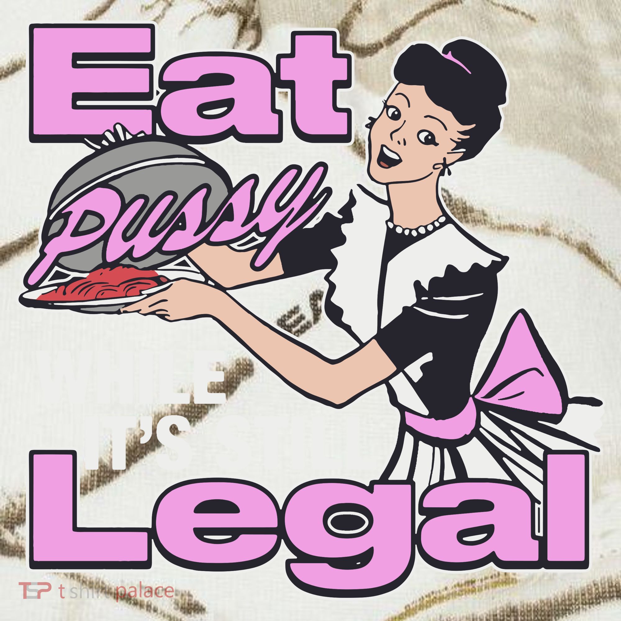 Eat Pussy While It’S Still Legal Kati Licensed 12" Camo Cuffed Beanie