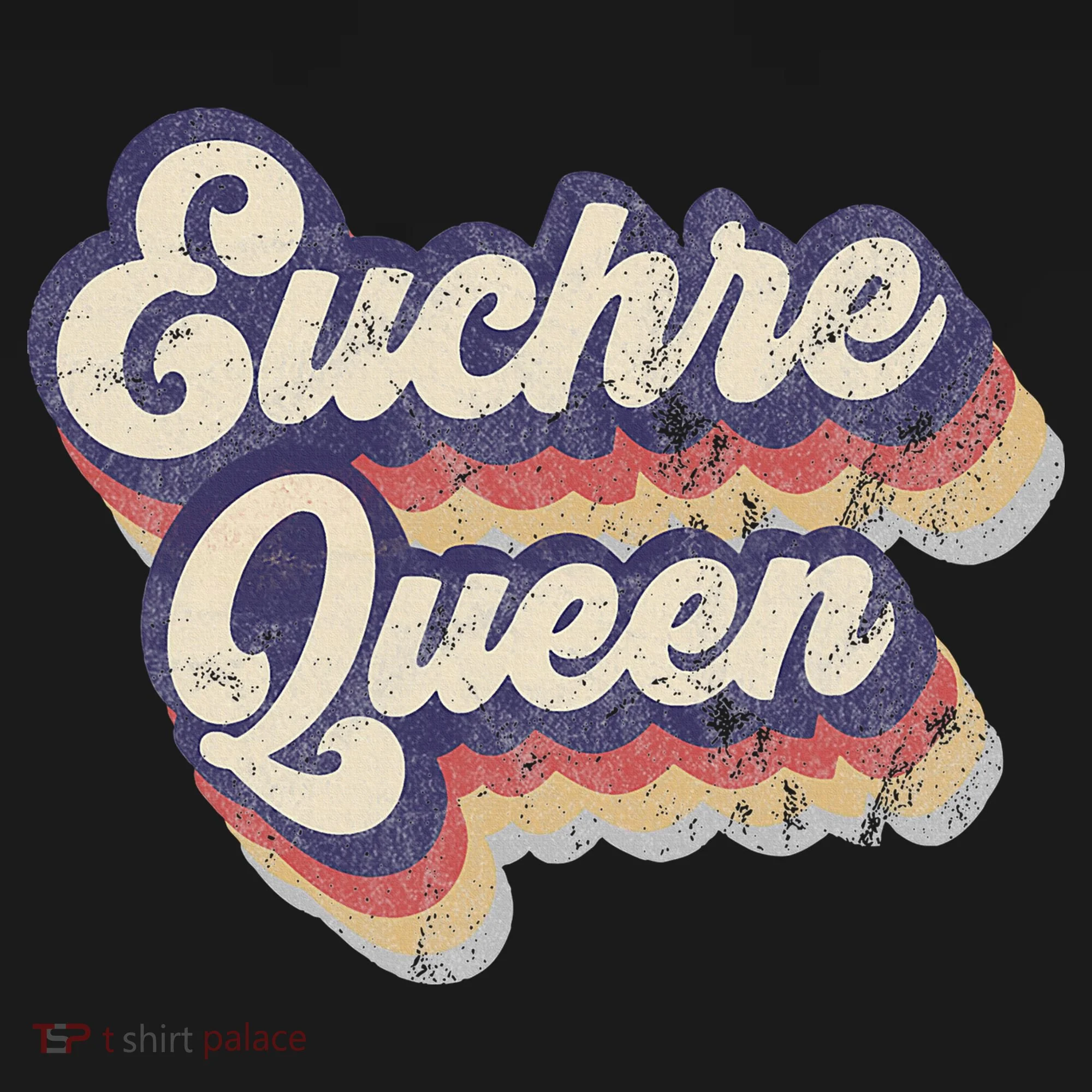 Euchre Queen Euchre Card Game Player Vintage Euchre Backpack