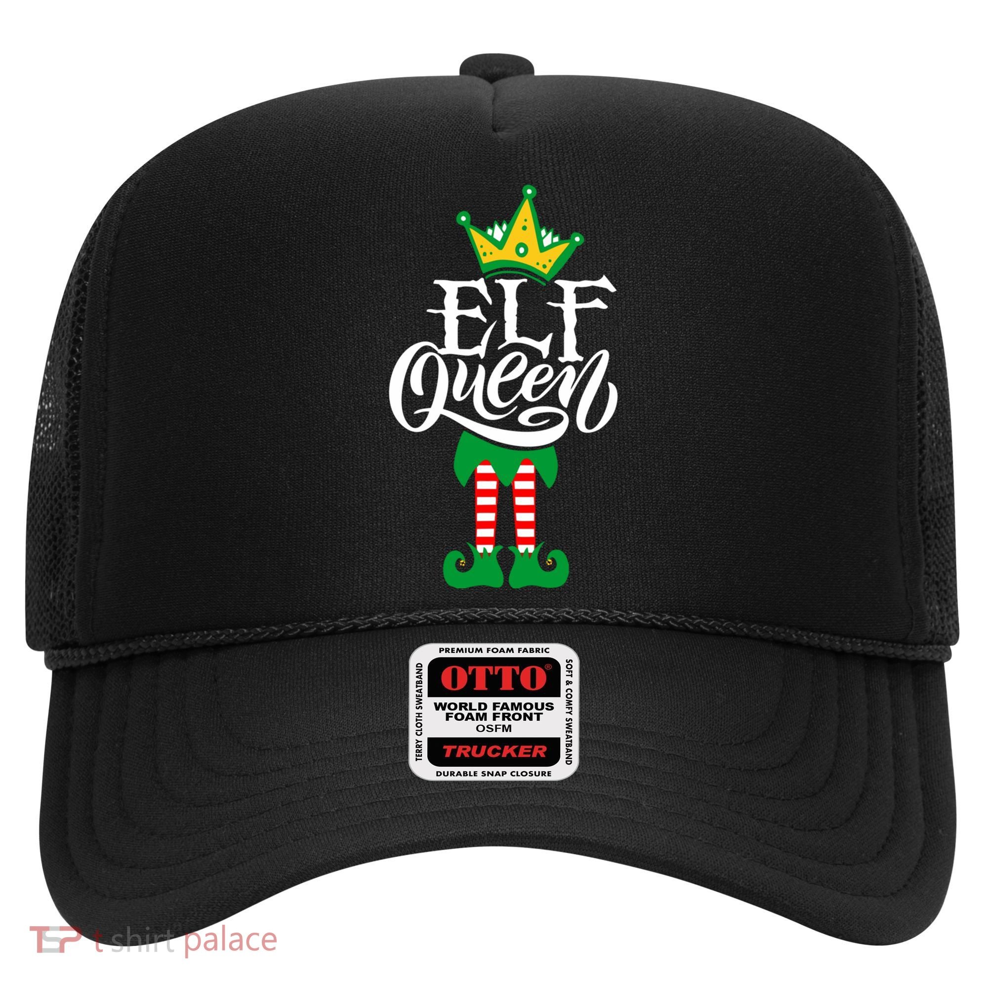Elf Queen Matching Family Group Elf Squad Christmas Gift Cool Gift Hat