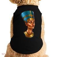 Egyptian Queen Nefertiti Cute Gift Doggie Tank thumb 0