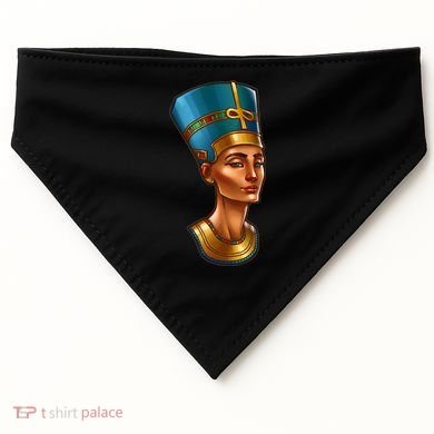 Egyptian Queen Nefertiti Cute Gift USA-Made Doggie Bandana