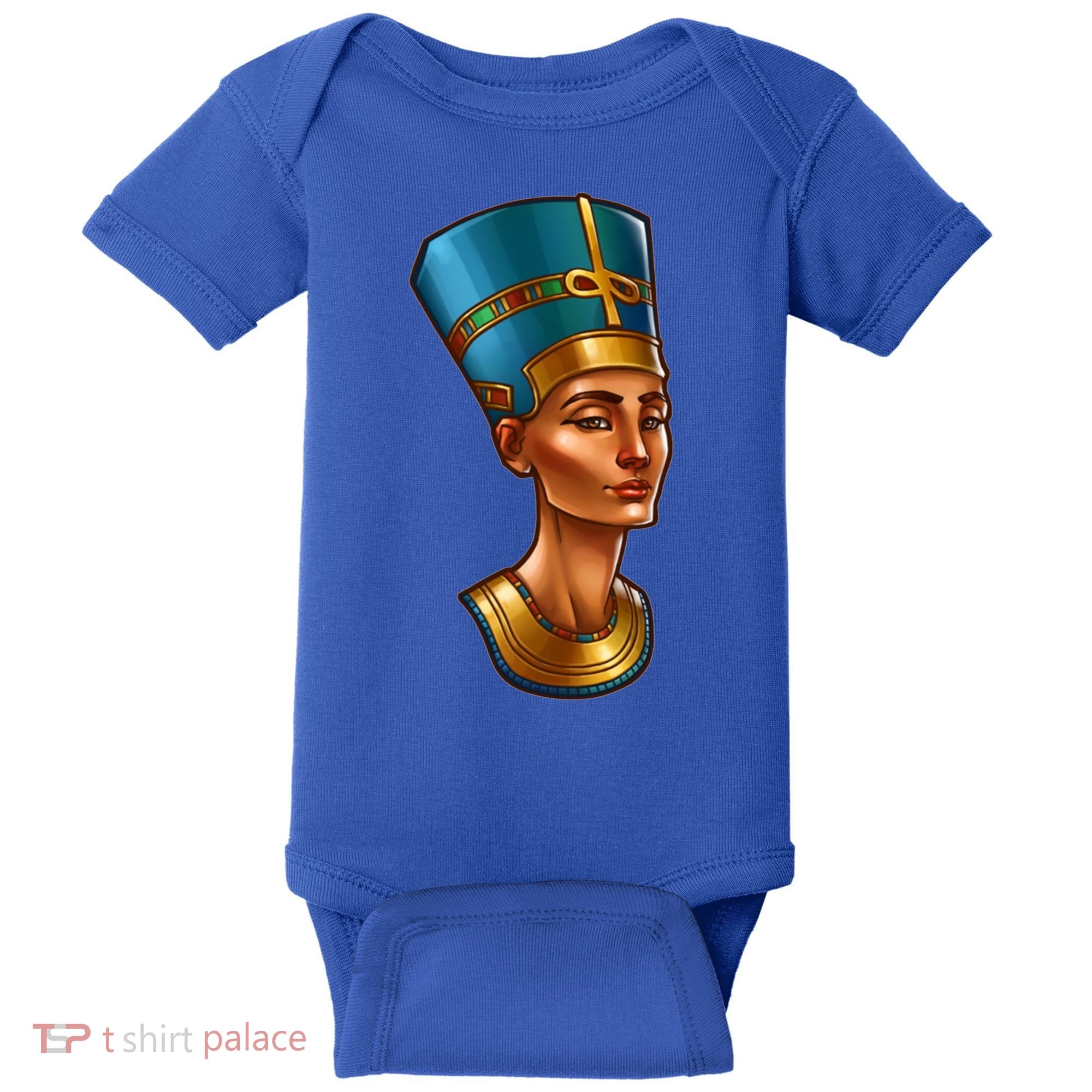 Egyptian Queen Nefertiti Cute Gift Baby Bodysuit