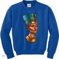 Egyptian Queen Nefertiti Cute Gift Kids Sweatshirt thumb 0