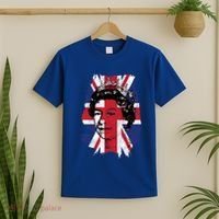 Elizabeth Queen Of England Union Jack Flag Queen Of England Cool Gift T-Shirt thumb 2