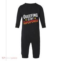 Embarassing Queef Queen Queefed Inappropriate Fart Queefing Infant Fleece One Piece thumb 0