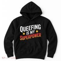 Embarassing Queef Queen Queefed Inappropriate Fart Queefing Hoodie thumb 0