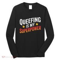Embarassing Queef Queen Queefed Inappropriate Fart Queefing Long Sleeve Shirt thumb 0