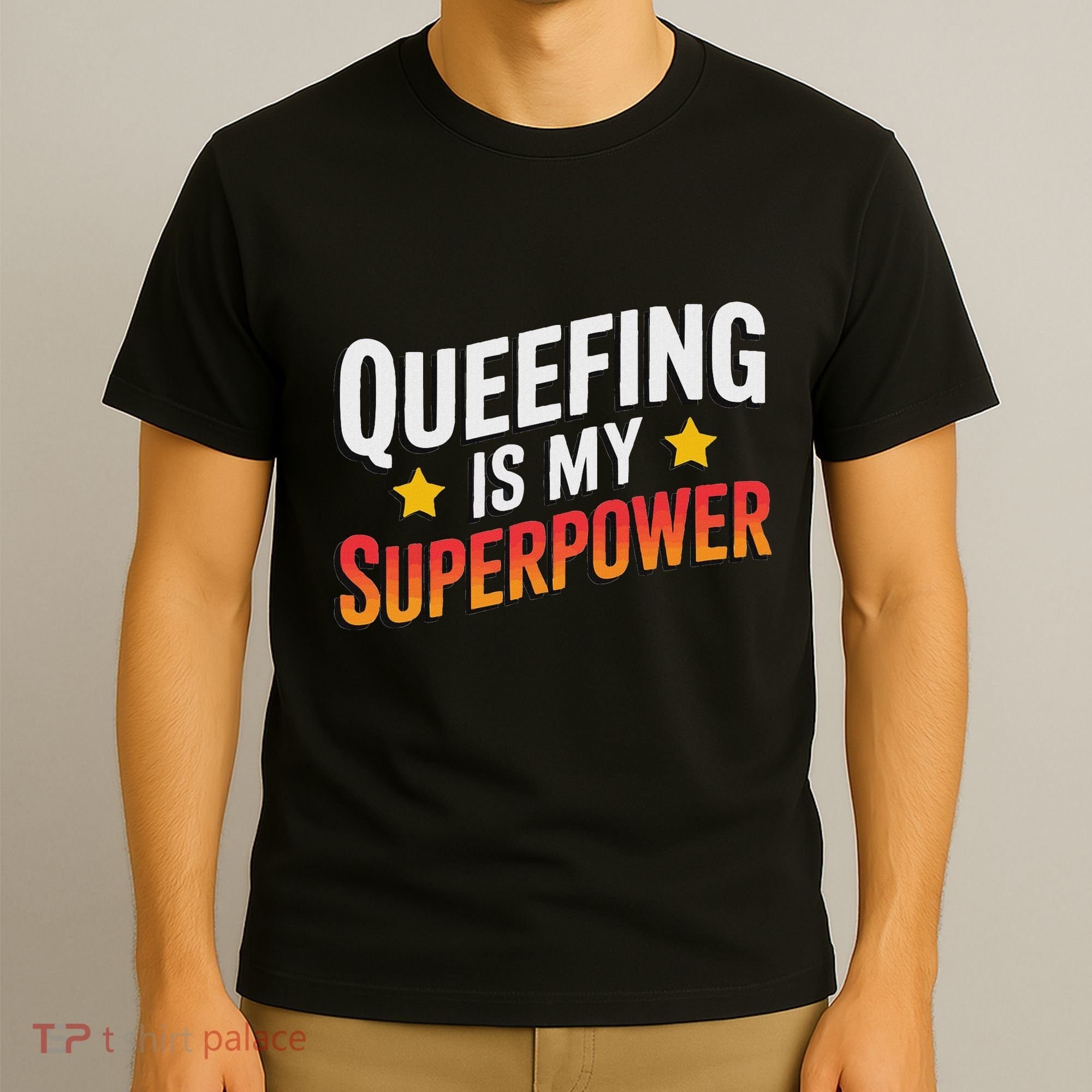 Embarassing Queef Queen Queefed Inappropriate Fart Queefing T-Shirt