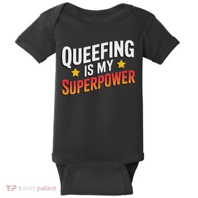 Embarassing Queef Queen Queefed Inappropriate Fart Queefing Baby Bodysuit
