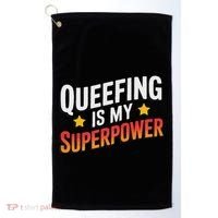 Embarassing Queef Queen Queefed Inappropriate Fart Queefing Golf Towel thumb 0