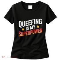 Embarassing Queef Queen Queefed Inappropriate Fart Queefing Women's T-Shirt thumb 0