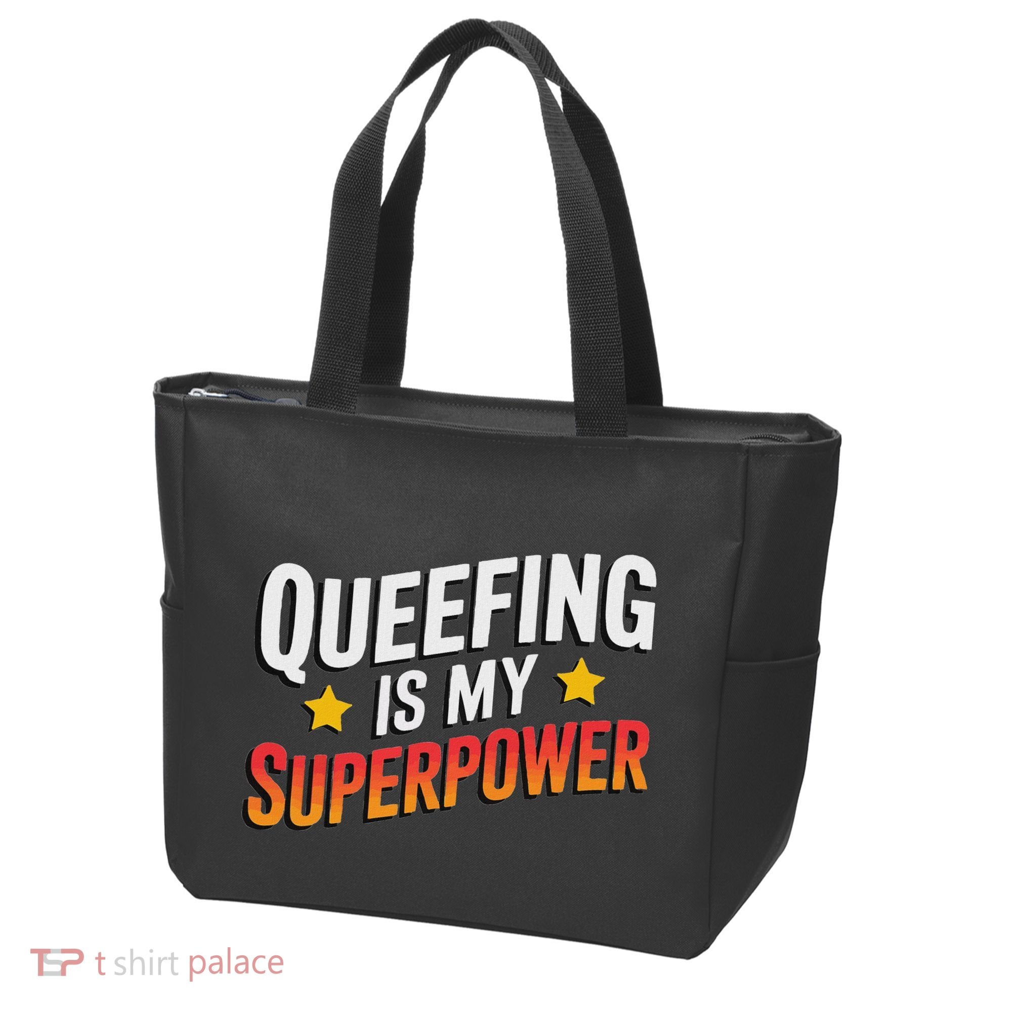 Embarassing Queef Queen Queefed Inappropriate Fart Queefing Tote Bag
