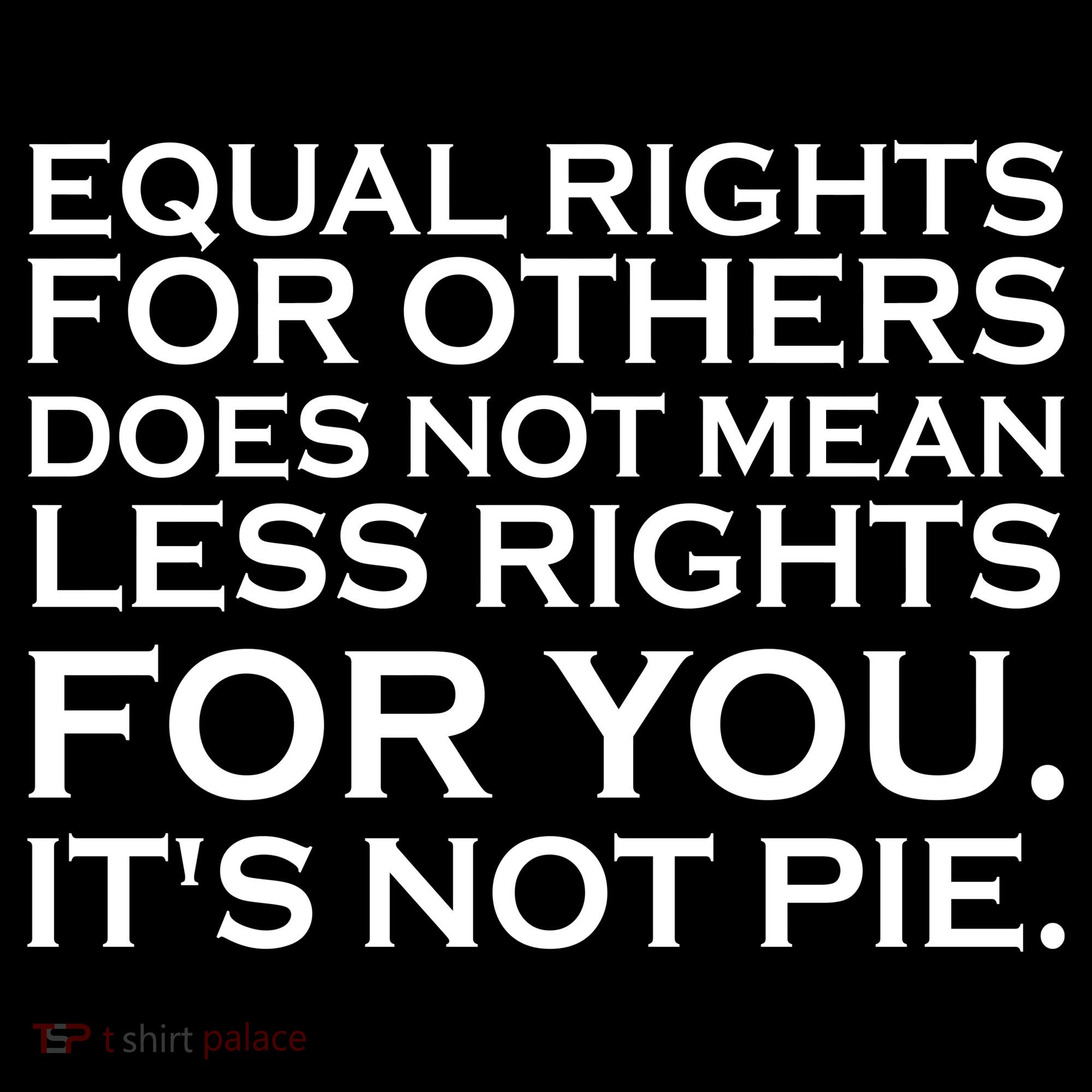 Equal Rights For Others Does Not Mean Less Rights For You Women's T-Shirt
