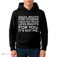 Equal Rights For Others Does Not Mean Less Rights For You Kids Hoodie thumb 4