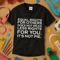 Equal Rights For Others Does Not Mean Less Rights For You Kids T-Shirt thumb 3