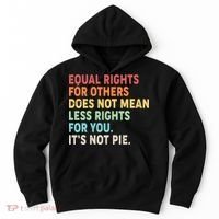Equal Rights It's Not Pie Hoodie thumb 0