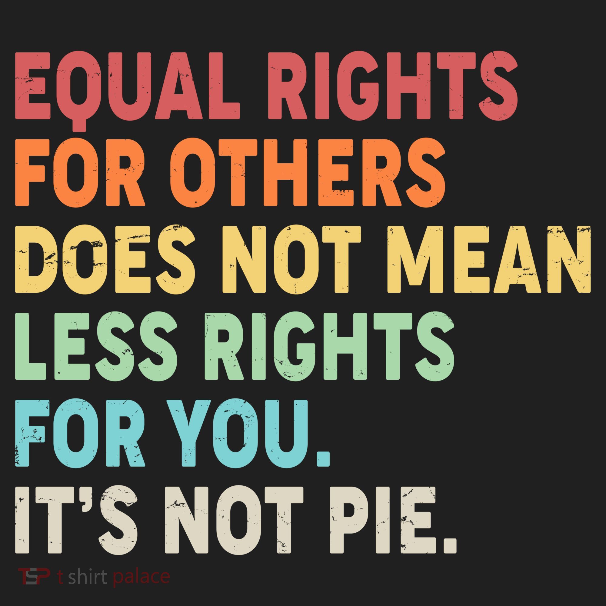 Equal Rights It's Not Pie Hat