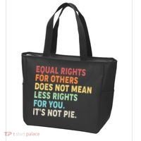 Equal Rights It's Not Pie Tote Bag thumb 3