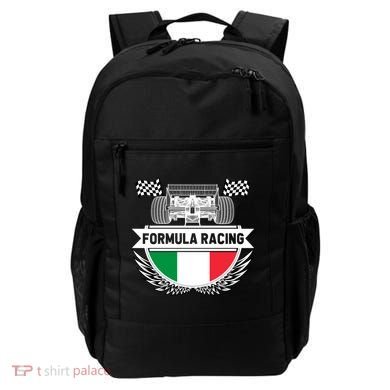 Emilia Romagna Auto Race Italy Flag Formula Racing Car Fan Cool Gift Backpack