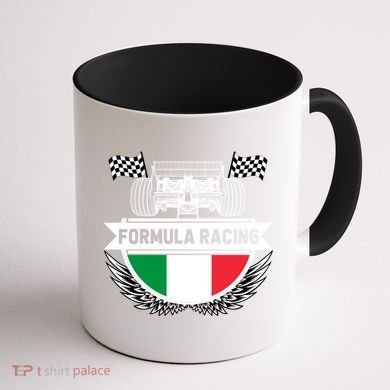 Emilia Romagna Auto Race Italy Flag Formula Racing Car Fan Cool Gift Coffee Mug back