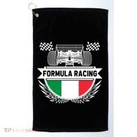 Emilia Romagna Auto Race Italy Flag Formula Racing Car Fan Cool Gift Golf Towel thumb 0