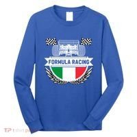Emilia Romagna Auto Race Italy Flag Formula Racing Car Fan Cool Gift Long Sleeve Shirt thumb 0