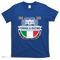 Emilia Romagna Auto Race Italy Flag Formula Racing Car Fan Cool Gift T-Shirt thumb 0