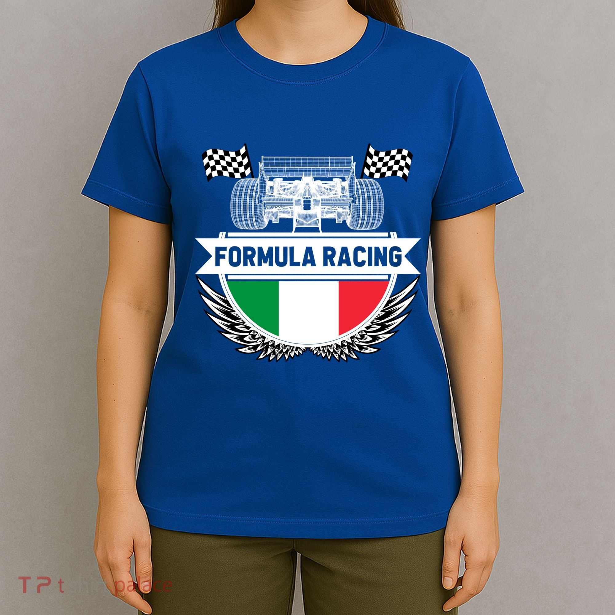 Emilia Romagna Auto Race Italy Flag Formula Racing Car Fan Cool Gift T-Shirt