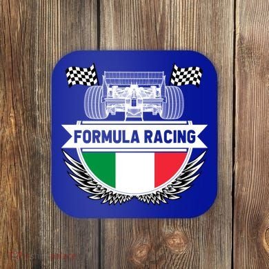Emilia Romagna Auto Race Italy Flag Formula Racing Car Fan Cool Gift Coaster