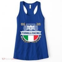 Emilia Romagna Auto Race Italy Flag Formula Racing Car Fan Cool Gift Women's Tank Top thumb 0