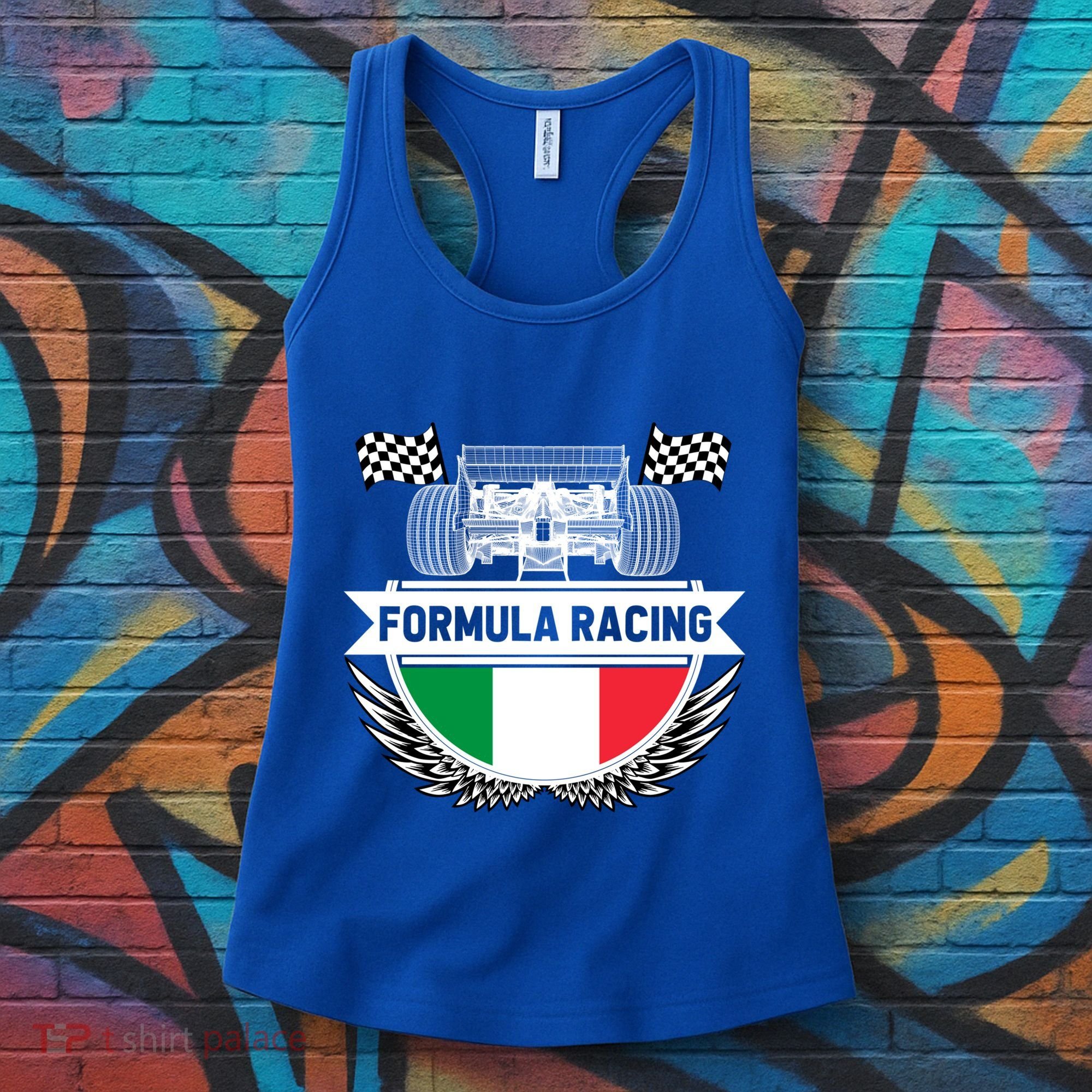 Emilia Romagna Auto Race Italy Flag Formula Racing Car Fan Cool Gift Women's Tank Top