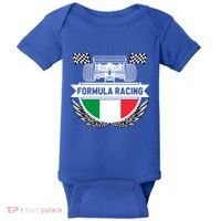 Emilia Romagna Auto Race Italy Flag Formula Racing Car Fan Cool Gift Baby Bodysuit thumb 0