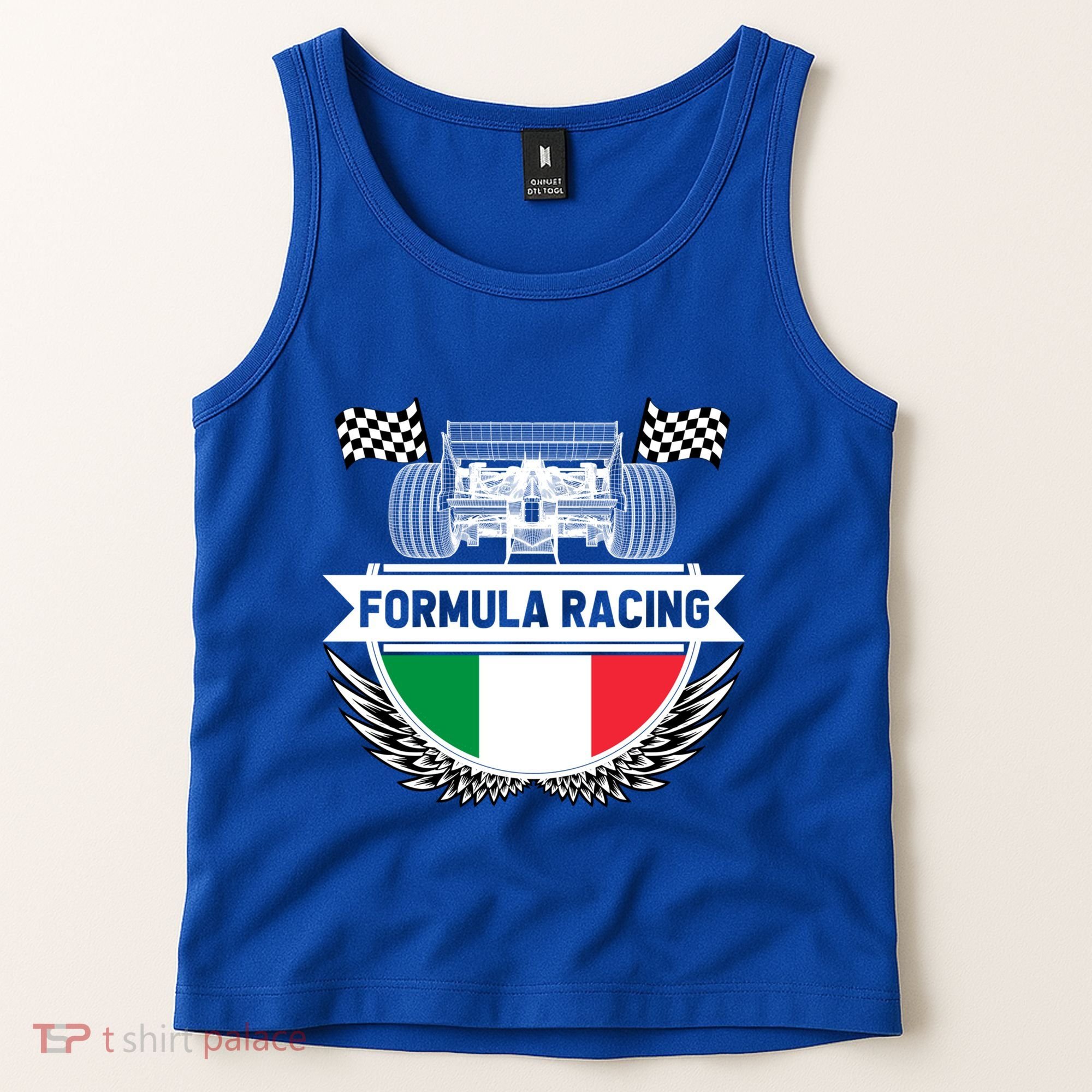 Emilia Romagna Auto Race Italy Flag Formula Racing Car Fan Cool Gift Tank Top