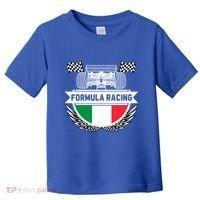 Emilia Romagna Auto Race Italy Flag Formula Racing Car Fan Cool Gift Toddler T-Shirt thumb 0