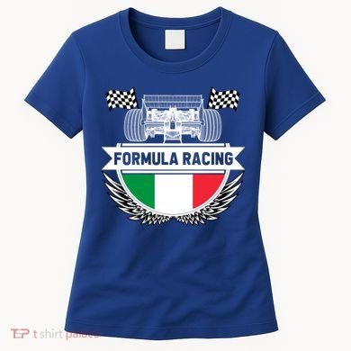 Emilia Romagna Auto Race Italy Flag Formula Racing Car Fan Cool Gift Women's T-Shirt