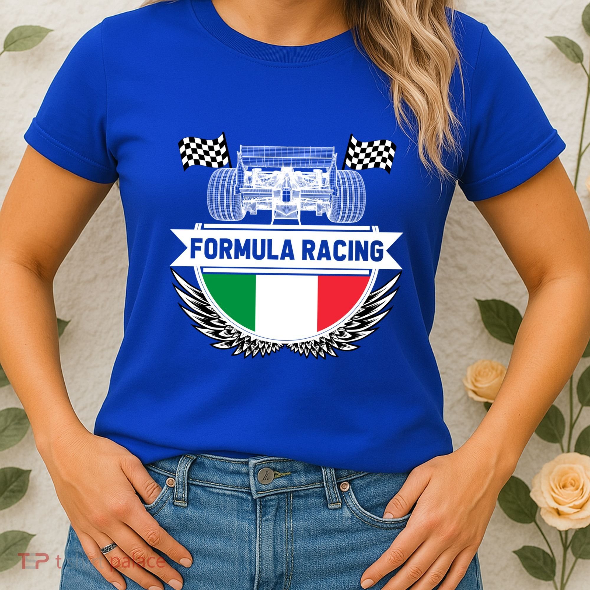 Emilia Romagna Auto Race Italy Flag Formula Racing Car Fan Cool Gift Women's T-Shirt