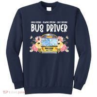 Early Rising Always Smiling Safe Driving Bus Driver Gift Sweatshirt thumb 0