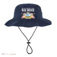 Early Rising Always Smiling Safe Driving Bus Driver Gift Bucket Hat thumb 0