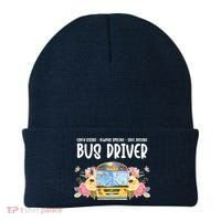 Early Rising Always Smiling Safe Driving Bus Driver Gift Beanie thumb 0