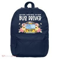 Early Rising Always Smiling Safe Driving Bus Driver Gift 16 in Basic Backpack thumb 0