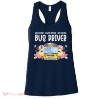 Early Rising Always Smiling Safe Driving Bus Driver Gift Women's Tank Top thumb 0