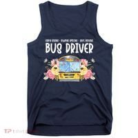 Early Rising Always Smiling Safe Driving Bus Driver Gift Tank Top thumb 0
