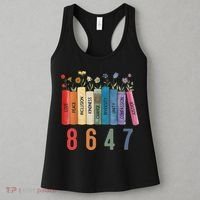 Equal Rights Book Flower 8647 Trump Feminist Women Rights Gift Women's Tank Top thumb 3