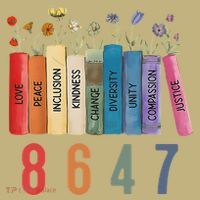 Equal Rights Book Flower 8647 Trump Feminist Women Rights Gift T-Shirt thumb 7